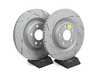ES#2621352 - USR1846 - Rear USR Series Sport Slotted Rotors - Pair (330x22) - Upgrade to a Turbo slotted rotor for improved braking - EBC - Audi