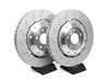 ES#5425457 - 420615301d4KT -  Front Drill-Dimp Lightweight Brake Rotor - Pair (365x34) - Restore the stopping power in your vehicle. - Assembled By ECS - Audi