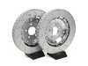 ES#5425457 - 420615301d4KT -  Front Drill-Dimp Lightweight Brake Rotor - Pair (365x34) - Restore the stopping power in your vehicle. - Assembled By ECS - Audi