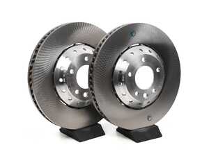 ES#5425558 - 95835140350KT1 - Front Brake Rotors - Pair (390x38) - Restore the stopping power in your vehicle. OEM Supplier! - SHW Performance - Porsche
