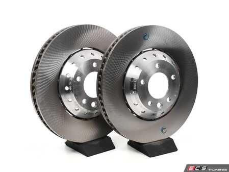 ES#5425558 - 95835140350KT1 - Front Brake Rotors - Pair (390x38) - Restore the stopping power in your vehicle. OEM Supplier! - SHW Performance - Porsche