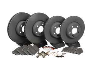 ES#4643415 - 0004231812KT3 - Front & Rear Brake Service Kit - Featuring Brembo rotors, and Ceramic pads - Brembo - Mercedes Benz