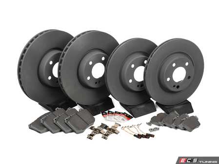 ES#4643415 - 0004231812KT3 - Front & Rear Brake Service Kit - Featuring Brembo rotors, and Ceramic pads - Brembo - Mercedes Benz