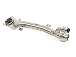 ES#5386636 - 2642008600 - Upgraded Engine Coolant Pipe  - 304 Stainless Steel vs OEM Plastic - Left Coolant Pipe - to Block. - URO Premium - Mercedes Benz