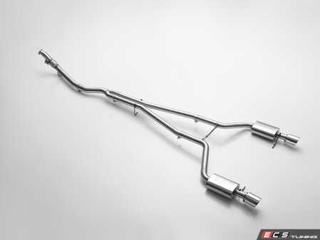 ES#4487916 - 010076ECS - Audi B7 A4 2.0T Cat Back Exhaust System - Manual Transmission - ECS evolutionary design and manufacturing, blending with raw emotion, desire and passion, creating a truly unique driving experience - ECS - Audi