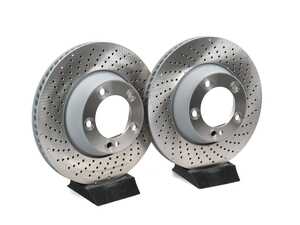ES#5425192 - 99135240302KT1 - Rear Brake Rotors - Pair (330x28) - Restore the stopping power in your vehicle. OEM Supplier! - SHW Performance - Porsche