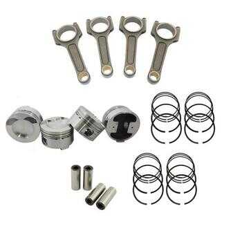 ES#5445213 - CMBMVLPTW12BIL84 - Forged Pistons, Rings, And Connecting Rods Set - For VW/Audi 2.0L TSI 83.5mm - SPA Performance - Audi Volkswagen