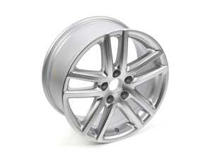ES#343395 - 3C0601025R88Z - 17" Siena - Priced Each  - 17"x7.5" ET47 5x112 - Brilliant Chrome - Genuine Volkswagen Audi - Volkswagen