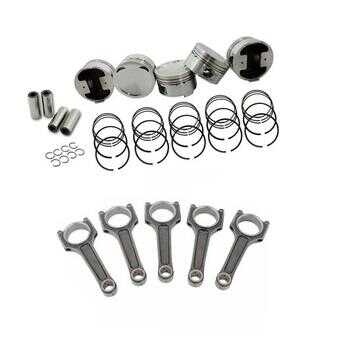 ES#5445346 - CMBUSAMVLPTW3400 - SPA Performance Forged Pistons, Rings, And Connecting Rods Set - For VW Mk5 2.5L 5cyl 07K 83mm - SPA Performance - Volkswagen