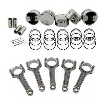 ES#5445347 - CMBUSAMVLPTW3500 - SPA Performance Forged Pistons, Rings, And Connecting Rods Set - For VW Mk5 2.5L 5cyl 07K 83.5mm - SPA Performance - Volkswagen