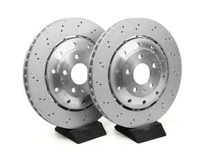 ES#4430534 - 420615601fktKT - Rear Brake Rotors - Pair (356x32) - Restore the stopping power in your vehicle - SHW Performance - Audi