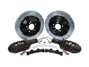 ES#4446050 - 2P3.9013AS - Brembo GT-S Rear Big Brake Kit - 380mm Type 3 Slotted - Features Slotted Rotors and Black Hard Anodized 6-Piston Calipers - Brembo - BMW