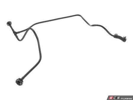 ES#4900183 - 166500009164 - Coolant Breather Pipe - From Expansion Tank to Radiator - Vaico - Mercedes Benz