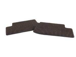 ES#120797 - 51470420547 - Urban Cream White MINI Floor Mats Rear Set - Priced As Set - (NO LONGER AVAILABLE) - Replace or upgrade to factory MINI mats - Genuine MINI - 