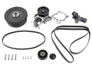 ES#4860390 - 11517790471KIT - BMW | Water Pump + V-Ribbed Belt Kit | VAICO Expert Kits+ - Vaico - 