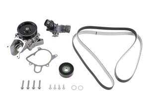 ES#4860392 - 11517790472KIT2 - BMW | Water Pump + V-Ribbed Belt Kit | VAICO Expert Kits+ - Vaico - 