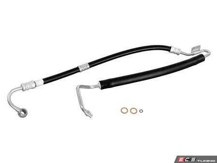 ES#4861483 - 2034661681 - Power Steering Hose - Pump to Rack - Vaico - Mercedes Benz