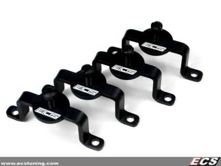 ES#260956 - ECS42725KT-A - Coil Pack Hold Down Kit - Black - A creative & attractive solution for your coil pack "popping" problem - ECS - Audi Volkswagen