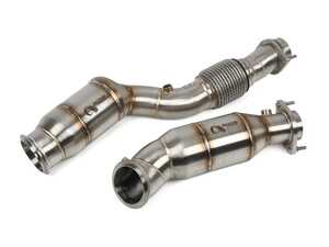 ES#4900208 - 11-085A - BMW S58 G80 M3 G82 M4 G87 M2 Downpipes W Aflow CATs - EPA compliant cat with increased flow and performance! - Active Autowerke - BMW