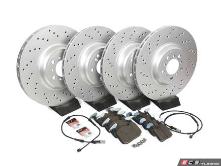 ES#4472461 - 342122848111KT - Front And Rear Performance Brake Service Kit - Packaged by Turner - 