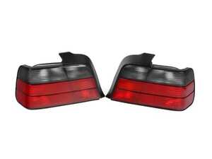ES#4716240 - anz221200 - Anzo BMW Taillights - 3 Series E36 Sedan - Red/Smoke - Plug and play red and Smoked housings for a unique look and improved visibility. Select your favorite bulbs! - Anzo - BMW