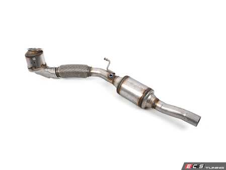 ES#3693820 - 5C0254501J - Downpipe With Catalytic Converter - Restore emissions capabilities - Genuine Volkswagen Audi - Volkswagen