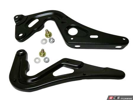 ES#5456382 - 91151203500KT - Engine Decklid Hinge Set  - Mounted on the rear of the vehicle, connecting the body of the car to the engine lid hinges. - Hamburg Tech - Porsche