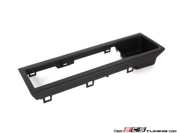 Genuine BMW - 51167110646 - Phone Console Insert (51-16-7-110-646) 