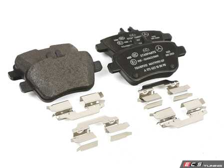 ES#4461281 - 000420070590 - DISK BRAKE PAD - Genuine Mercedes Benz - Mercedes Benz