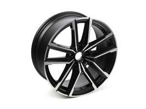 ES#4216492 - 36118747000 - DISC WHEEL, LT.ALLOY, JET BL - Genuine BMW - BMW
