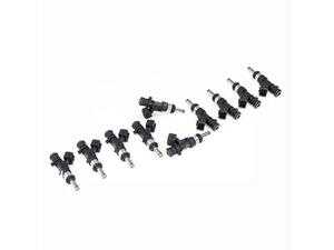 ES#5339552 - 17MX-00-0600-10 - Fuel Injectors Set - 600cc - Set of 10 - These injectors utilize a modern Bosch EV14 core, known for its exceptional reliability and fast response times. - DeatschWerks - BMW