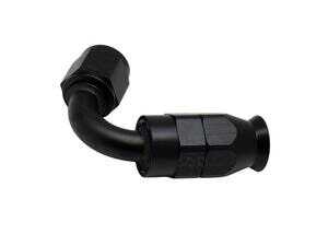 ES#5456336 - 6-02-0872-B - 120-Deg. 6AN Swivel Hose End - Priced Each - Specifically for PTFE fuel lines - DeatschWerks - Audi BMW Volkswagen Mercedes Benz MINI Porsche