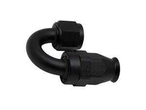 ES#5456390 - 6-02-0857-B - 180-Deg. 8AN Swivel PTFE Hose End - DeatschWerks - Audi BMW Volkswagen Mercedes Benz MINI Porsche