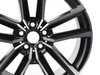 ES#4216492 - 36118747000 - DISC WHEEL, LT.ALLOY, JET BL - Genuine BMW - BMW