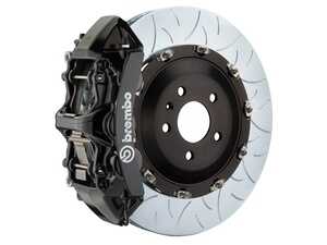 ES#5456098 - 1N3.9061A1 - 380x34 2-Piece - Brembo GT Systems - 17-21 C43 AMG (W205), 16 C450 AMG (W205) - Black - F - Cast Monobloc Radial Mount - Slotted Type-3 - Vented Curved Vane - Brembo - Mercedes Benz