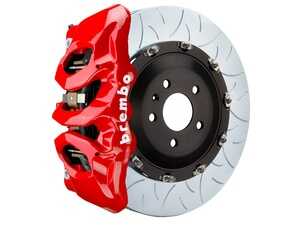 ES#5456222 - 1T3.9030A2 - 380x34 2-Piece - Brembo GT Systems - 19-22 A-Class (Excluding AMG) (W177), 20-25 CLA-Class (Excluding AMG) (C118), 21+ GLA-Class (Excluding AMG) (H247), 20+ GLB-Class (Excluding AMG) (X247) - Red - F - Cast Monobloc Radial Mount - Slotted Type-3 - Vented Curved Vane - Brembo - Mercedes Benz