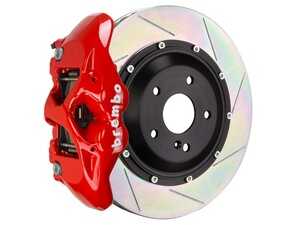 ES#5456283 - 2S2.9009A2 - 380x28 2-Piece - Brembo GT Systems - 05-11 G55 AMG, 12-18 G63 AMG, G65 AMG - Red - R - Cast Monobloc Radial Mount - Slotted Type-1 - Vented Curved Vane - Brembo - Mercedes Benz