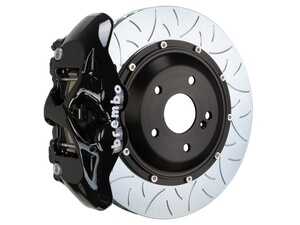 ES#5456286 - 2S3.9009A1 - 380x28 2-Piece - Brembo GT Systems - 05-11 G55 AMG, 12-18 G63 AMG, G65 AMG - Black - R - Cast Monobloc Radial Mount - Slotted Type-3 - Vented Curved Vane - Brembo - Mercedes Benz