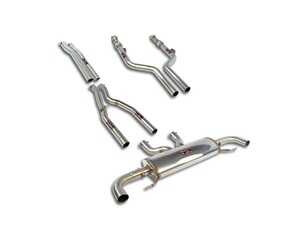 ES#5456624 - GLC43CATBACKKT - Supersprint Cat Back Exhaust System - X253 GLC 43 AMG - Transform the sound of your GLC 43 AMG and upgrade to a true dual exhaust layout with this handcrafted Italian stainless steel cat back system! - Supersprint - Mercedes Benz