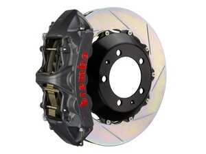 ES#5455950 - 1M2.8021AS - 355x32 2-Piece - Brembo GT-S Systems - 94-00 C-Class, Including AMG (W202), 98-02 CLK-Class, Including AMG (W208), 04-07 Crossfire, 96-02 E-Class, Including AMG (W210), 97-01 SLK-Class (R170) - Black Hard Anodized - F - Cast Monobloc Radial Mount - Slotted Type-1 - Vented Curved Vane - Brembo - Mercedes Benz