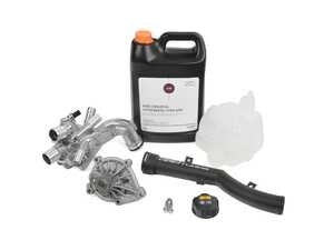 ES#5446881 - 11517550484KT5 - Performance Cooling System Refresh Kit - A high-performance cooling refresh kit, featuring aluminum water pump and thermostat for increased durability and longevity! - Assembled By ECS - MINI