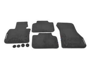 ES#4421073 - 51472467897 - M Performance Carpet Floor Mats - Textile floor mats with M Performance logo - Genuine BMW - BMW
