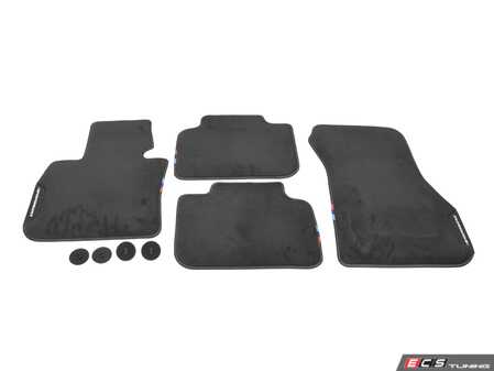 ES#4421073 - 51472467897 - M Performance Carpet Floor Mats - Textile floor mats with M Performance logo - Genuine BMW - BMW