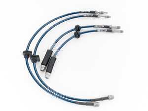 ES#5396131 - 008610la01KT - Stainless Steel Brake Lines - Front & Rear - Front and Rear brake lines for improved pedal feel. Zinc-Nickel plating for increased corrosion resistance and sleek low-profile design. Made in the USA. - Turner Motorsport - BMW