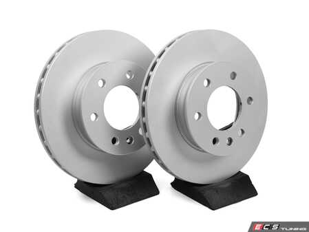 ES#5425719 - 9064210012-pKT - Front V5 Plain Brake Rotors - Pair (300x28) - Precision manufactured and featuring a GeoSpec corrosion-resistant coating - ECS - Mercedes Benz