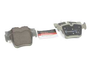 ES#5445352 - 0004207803 - Rear Brake Pad Set - Premium Ceramic - Does not include brake wear sensors - Brembo - Mercedes Benz