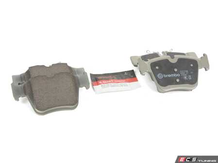 ES#5445352 - 0004207803 - Rear Brake Pad Set - Premium Ceramic - Does not include brake wear sensors - Brembo - Mercedes Benz