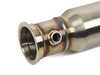 ES#3419055 - IEEXCC5 - 3.0" Downpipe - With High Flow Catalytic Converter - T304 Stainless, TIG-welded downpipe - Integrated Engineering - Audi Volkswagen