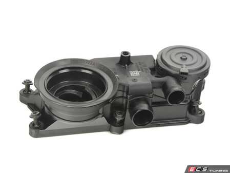ES#5394295 - 0P2103495L - Oil Separator - Left - Also known as the "PCV Valve". Located on the valve cover - Genuine Volkswagen Audi - Audi