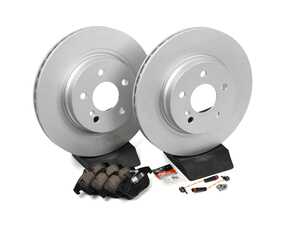 ES#5438147 - 2044230712KT - Rear Brake Service Kit (300mm x 22mm) - Featuring ECS V5 rotors and Akebono ceramic brake pads. - Assembled By ECS - Mercedes Benz